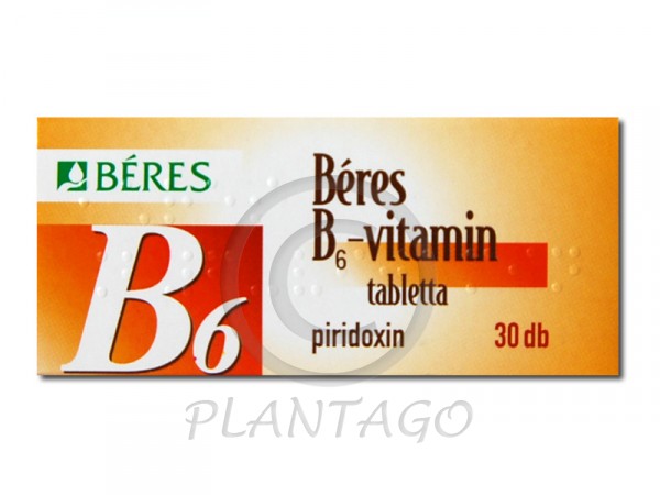 Béres B6 vitamin tabletta 30x