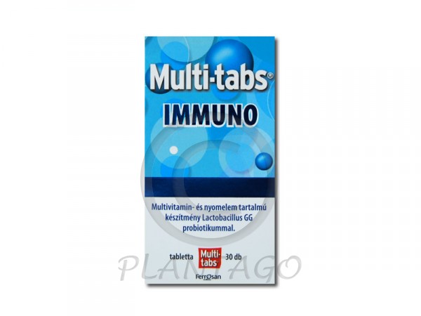 Multi-Tabs multivitamin tabletta Immuno Felnőtt +LGG 30x