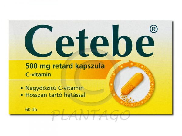 Cetebe 500mg retard kemény kapszula 60x