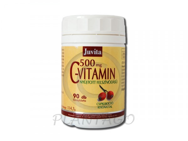 Jutavit C-vitamin 500mg nyújtott hatású tabletta 90x