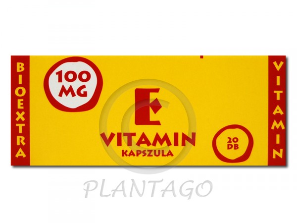 Vitamin E Bioextra 100 mg kapszula 20x