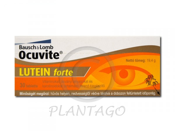 Ocuvite lutein forte tabletta 30x