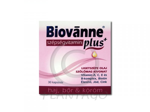 Biovanne Plus szépség vitamin kapszula 30x