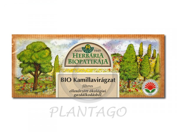 Kamillavirág filteres Herbária Bio 25x