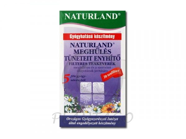 Naturland meghűlés elleni tea filteres 20x