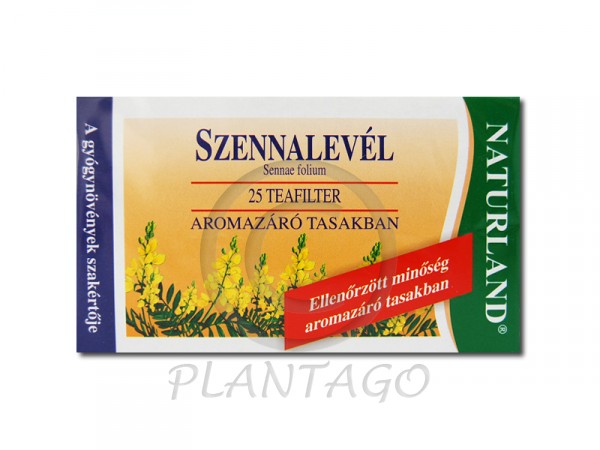 Szennalevél filteres Naturland 25x