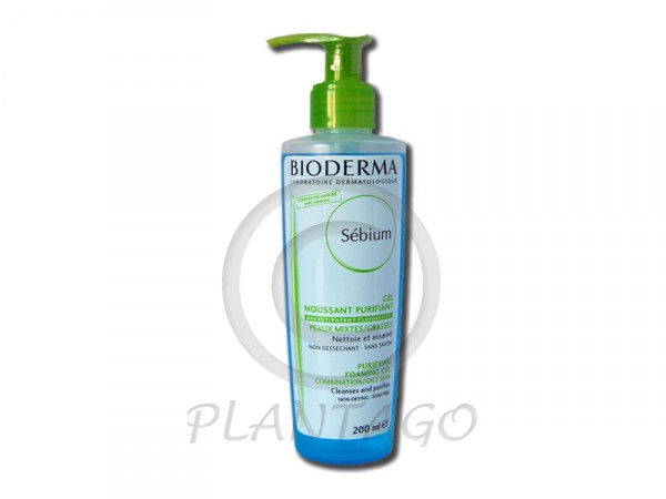 Sébium Moussant tisztító gél zsíros bőrre 200ml Bioderma