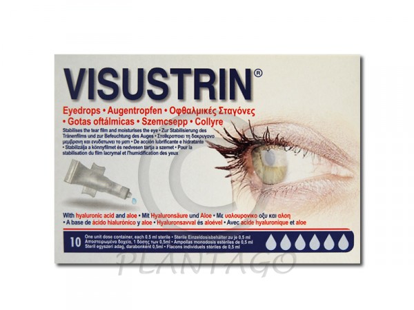 Visustrin szemcsepp ampullában 10x0,5ml