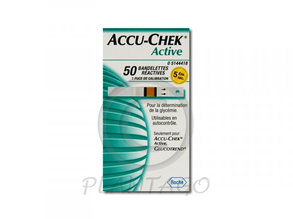 Accucheck Active Glucose vércukorszintmérő csík 50x