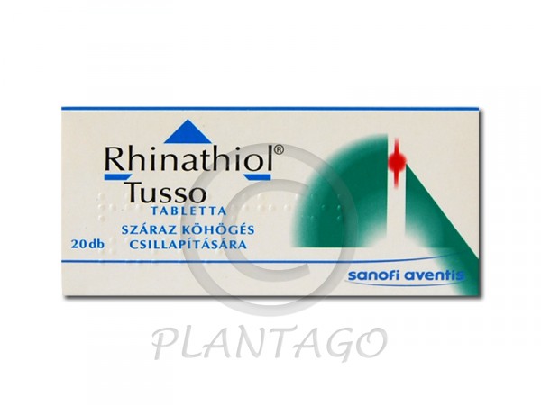 Rhinathiol Tusso 100mg tabletta 20x