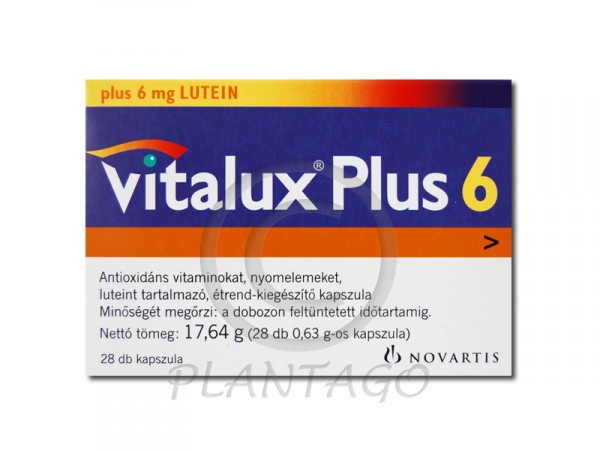 Vitalux plus 6 kaspzula 28x