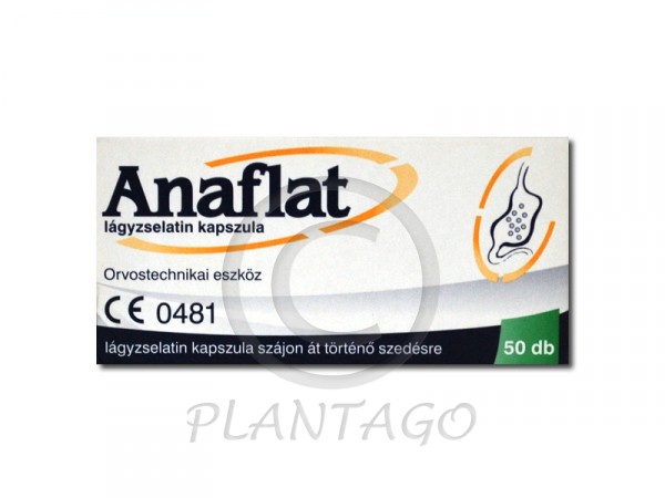 Anaflat lágyzselatin kapszula 50x