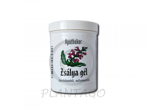 Apotheker zsálya gél 125ml