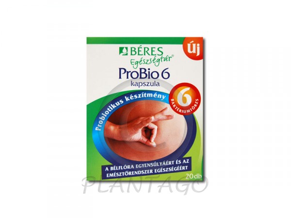 Béres Egészségtár Probio6 kapszula 30x