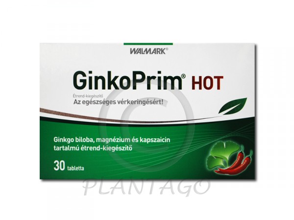 Walmark GinkoPrim HOT tabletta 30x