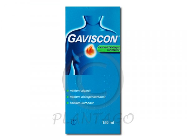 Gaviscon belsőleges szuszpenzió menta ízű 150ml