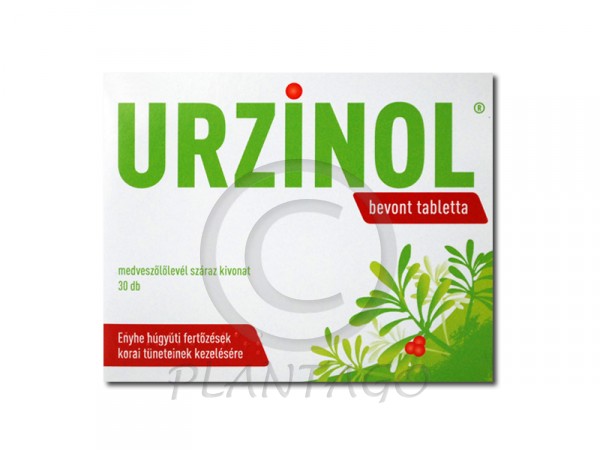 Urzinol bevont tabletta 30x