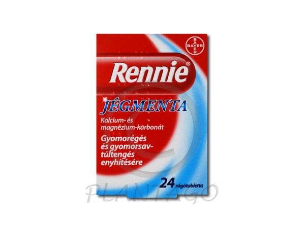 Rennie Jégmenta rágótabletta 24x