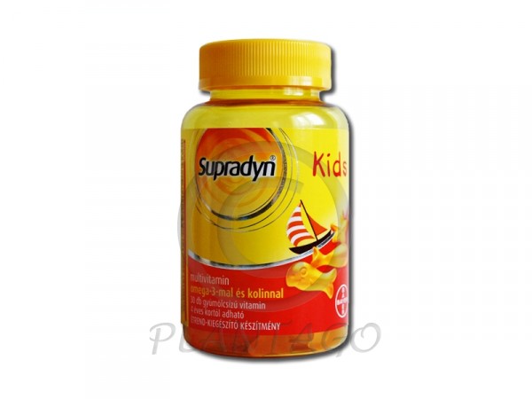 Supradyn Kids multivitamin (gumicukor) 30x