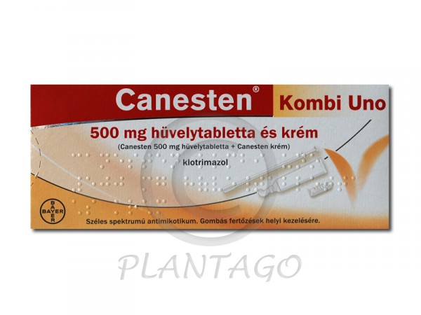 Canesten Kombi Uno hüvelytabletta + krém: 1db+ 20g