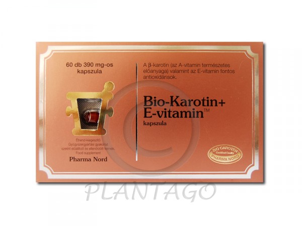 Bio-Karotin + E -vitamin kapszula 60x