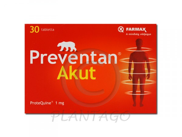 Preventan Akut  tabletta 30x