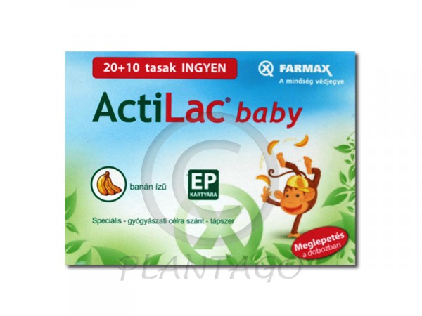 Actilac baby tápszer por tasakos 10x