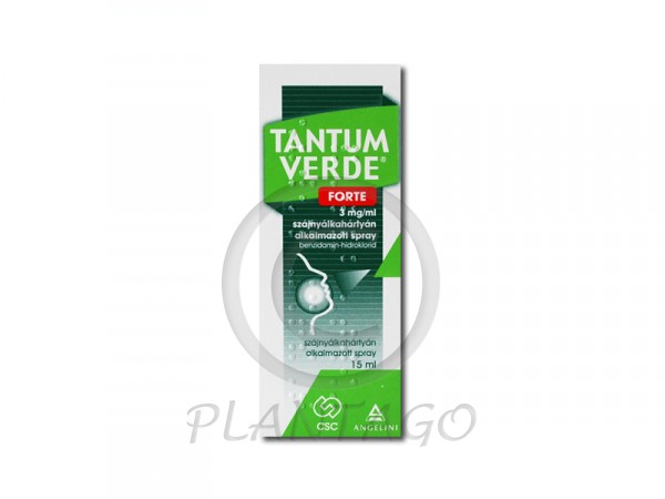 Tantum Verde forte 3mg/ml szájnyálkahártyán alkalmazott spray 15ml