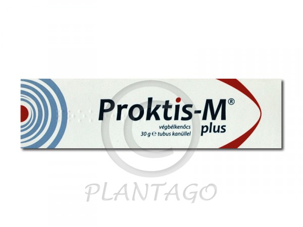 Proktis-M Plus végbélkenőcs 30g