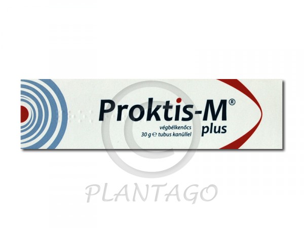 Proktis-M Plus végbélkenőcs 30g