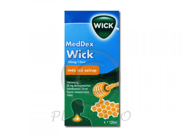 MedDex Wick 20mg/15ml szirup méz ízű 120ml