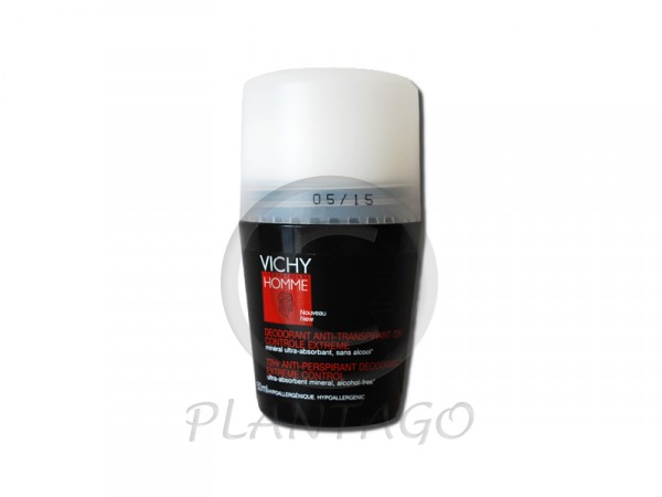 Vichy Homme deo golyós izzadásszabályozó 50ml