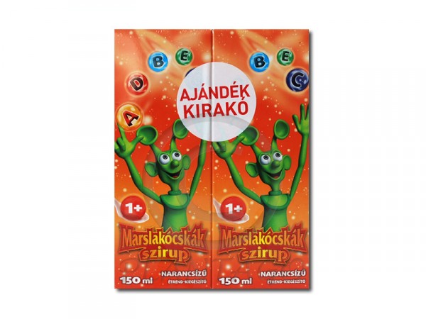 Walmark Marslakócskák szirup narancs 2x150ml