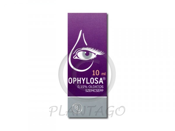 Ophylosa 0,15% oldatos szemcsepp