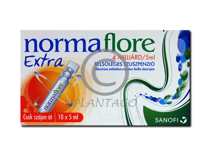 Normaflore extra 4 milliárd/ 5ml belsőleges szuszpenzió 10x5ml