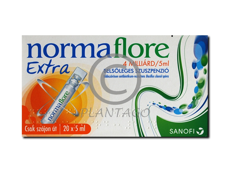 Normaflore extra 4 milliárd/ 5ml belsőleges szuszpenzió 20x5ml