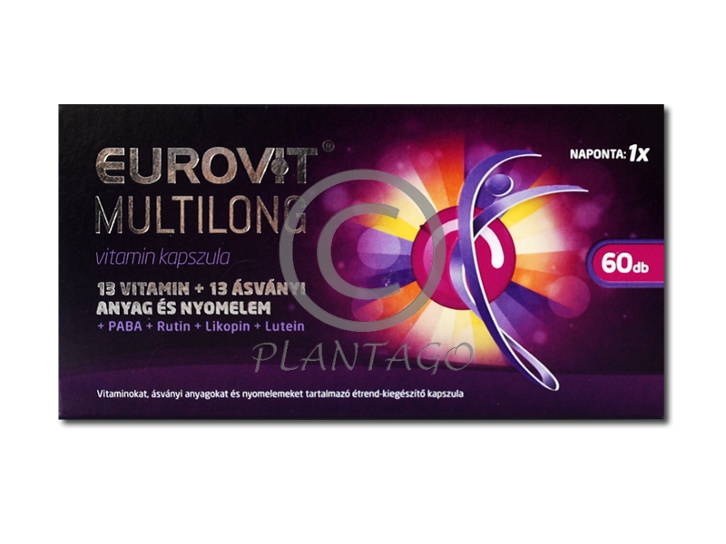 Eurovit multilong vitamin kapszula 60x