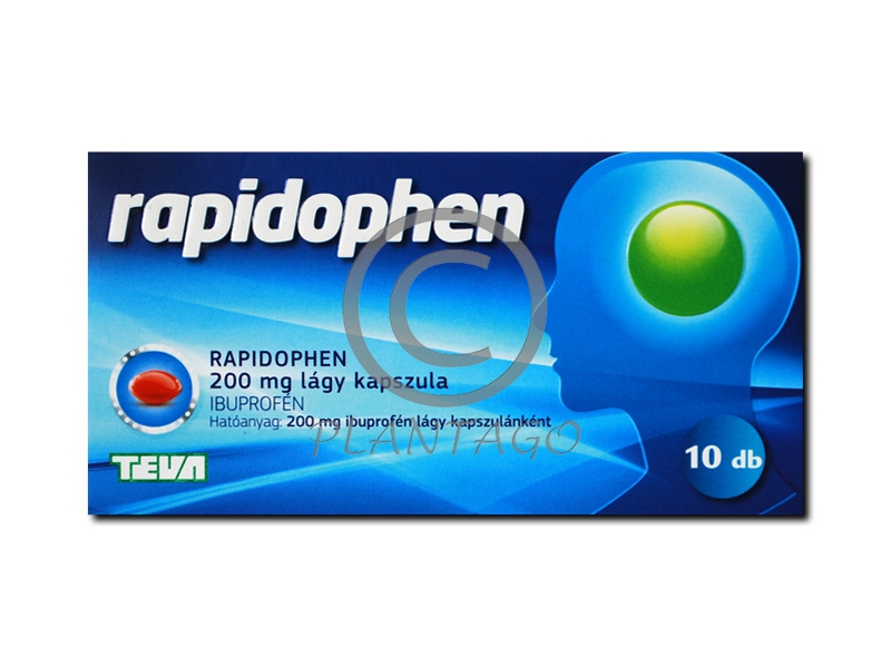 Rapidophen 200mg lágy kapszula 10x