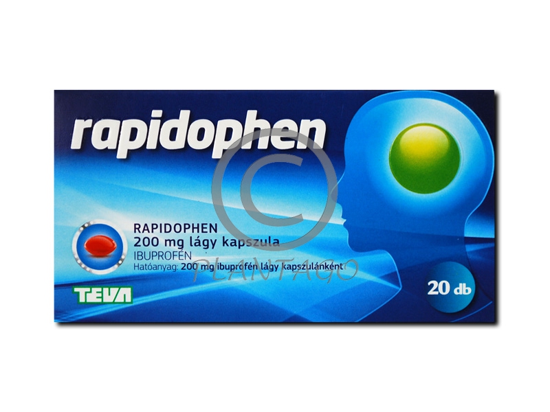 Rapidophen 200mg lágy kapszula 20x