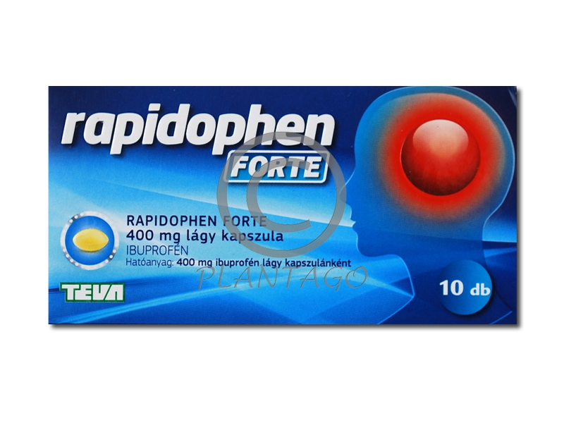 Rapidophen Forte 400mg lágy kapszula 10x