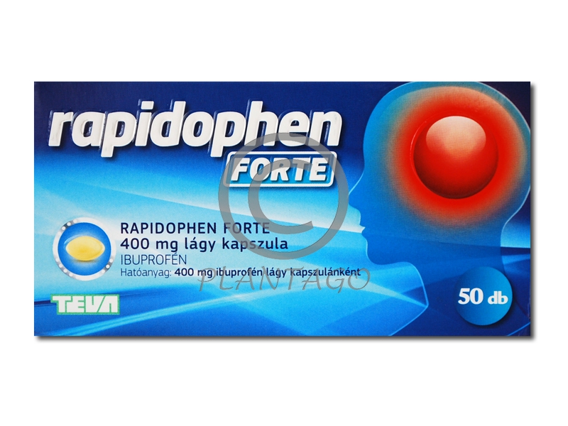 Rapidophen Forte 400mg lágy kapszula 50x