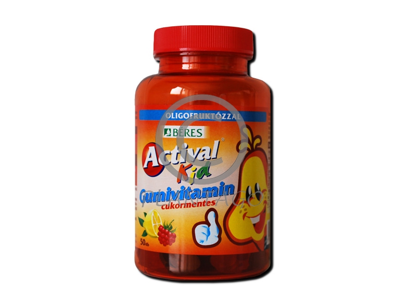 Actival Kid gumivitamin 50x