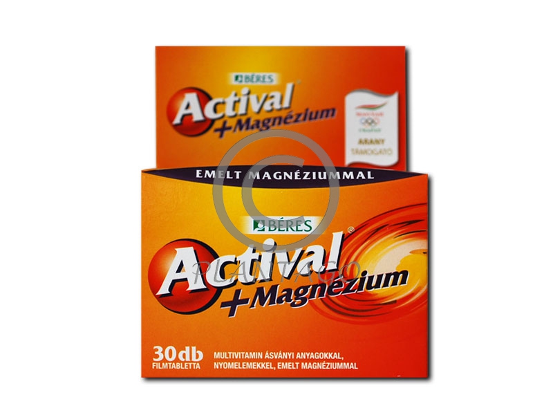 Actival + Magnézium filmtabletta 30x