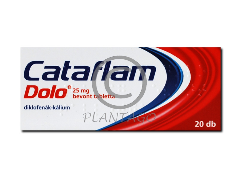 Cataflam Dolo 25mg bevont tabletta 20x